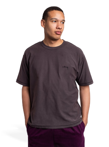 T-shirt Stüssy Pig. Dyed Inside Out Crew Sort | 1140283