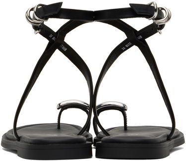 Ring rag & bone Rag & Bone Geo Ring Sandals Sort | WFF24PF038LE38, 1