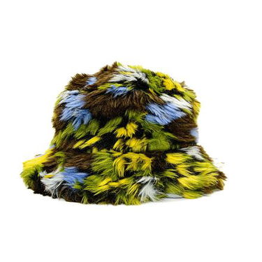 Hat Kangol Faux Fur Bucket Hat Flerfarvet | K4370-CF901, 1