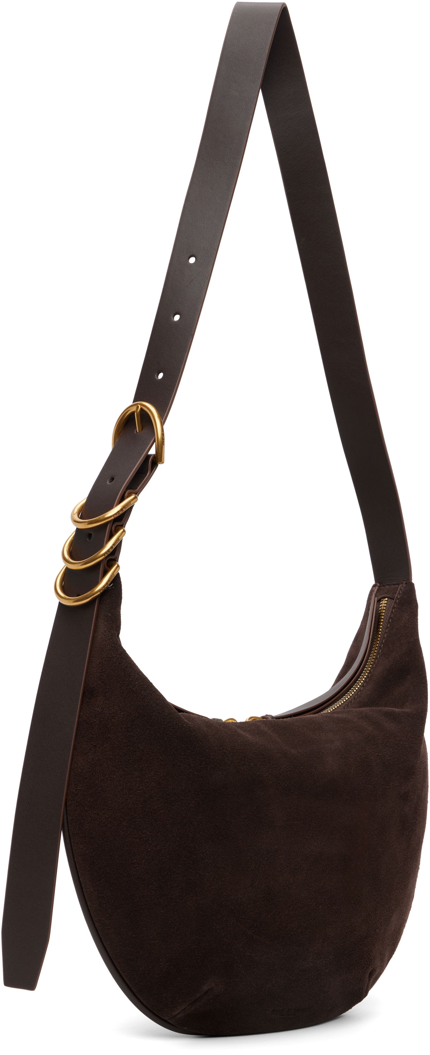 Skuldertaske rag & bone rag & bone Mercer Medium Suede Shoulder Bag Brun | SD100902, 1