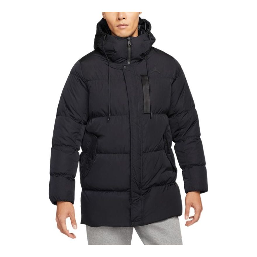 Parka Jordan Zipper Down Jacket Sort | DZ4554-010, 0