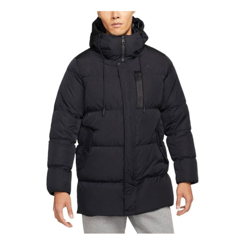 Parka Jordan Zipper Down Jacket Sort | DZ4554-010