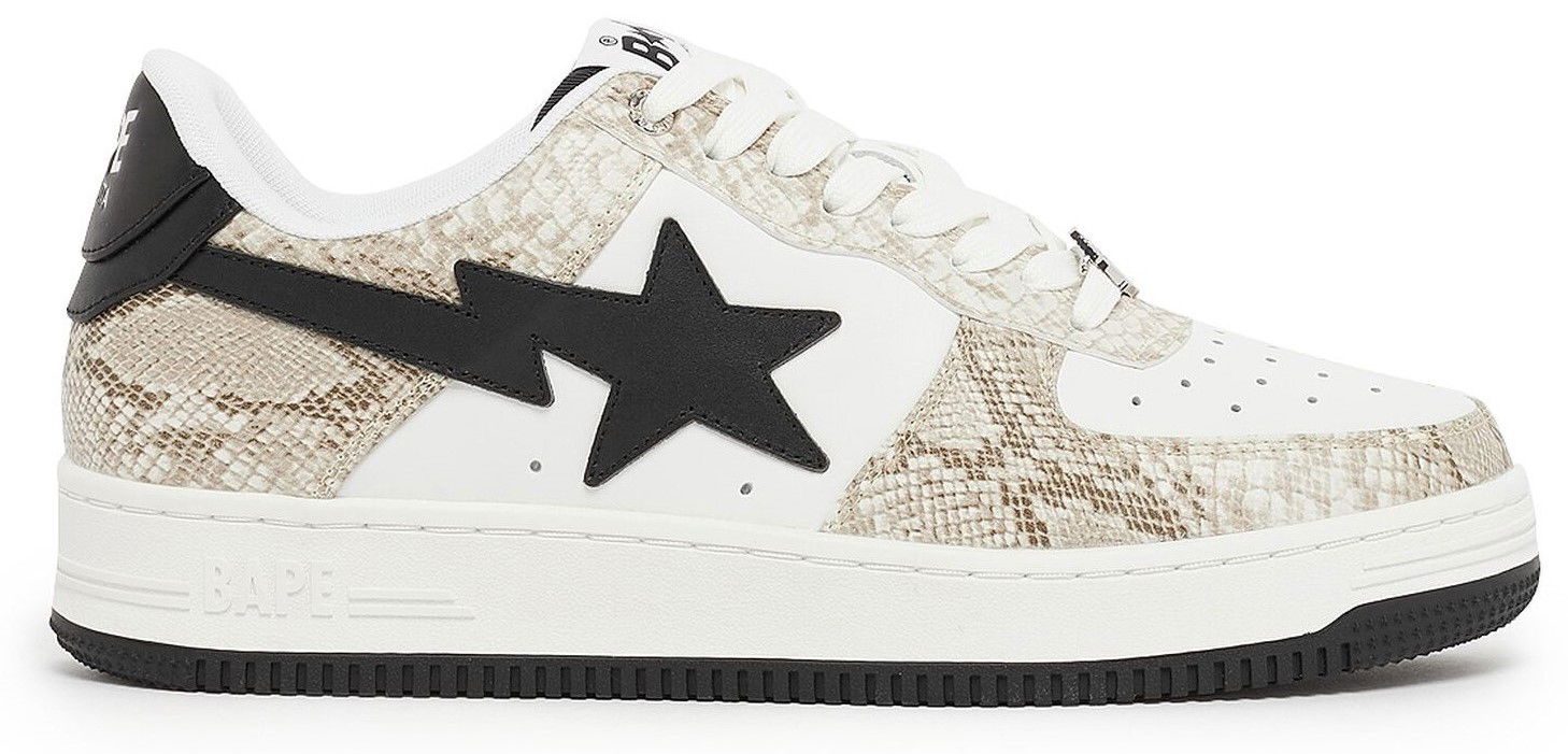 Sneakers og sko BAPE Snake Sta "Beige" Beige | 001FWI801009M-BEI, 0