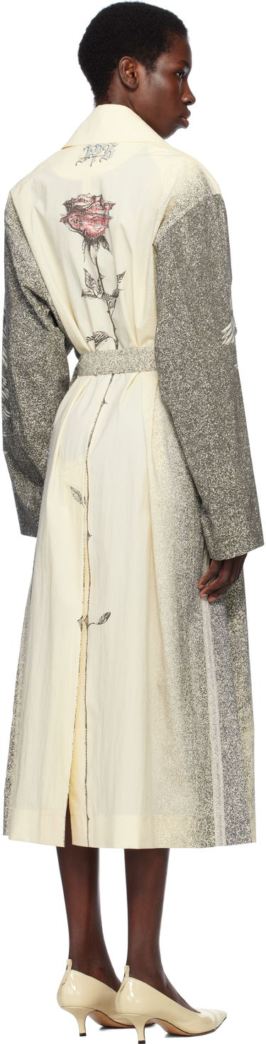 Trenchcoat Jean Paul Gaultier Jean Paul Gaultier 'The Multi-Tattoo' Print Trench Coat Gul | 25/34-U-MA035-C587-030030, 2