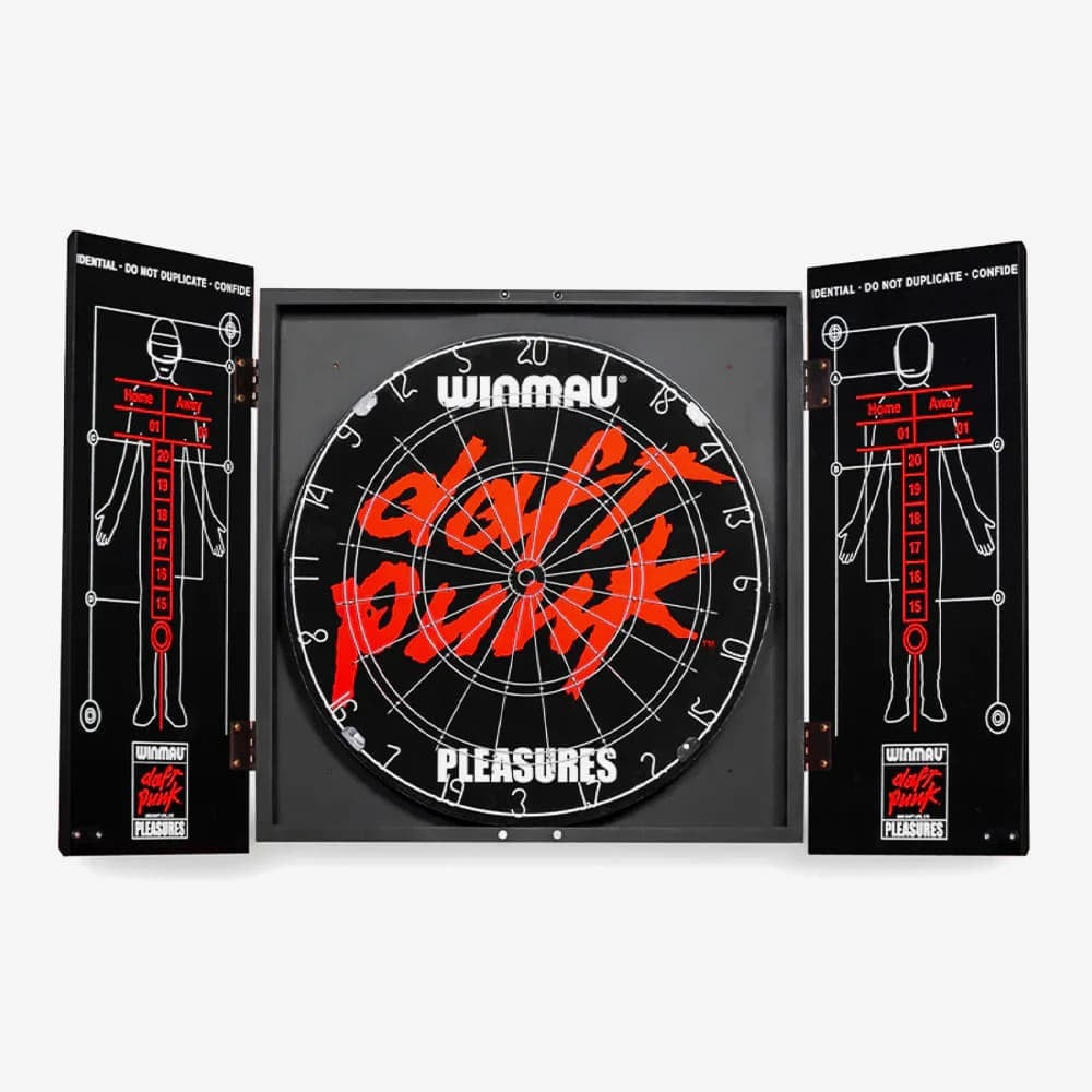 Sportsudstyr Pleasures PLEASURES Daft Punk Schematic Dartboard Cabinet Flerfarvet | P25DP028-BLACK, 0