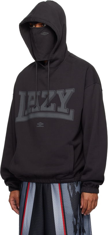 Sweatshirt Umbro Lazy Mask Hoodie Sort | UBMW0239FA163, 3