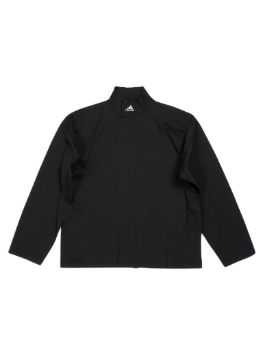 Sweater Balenciaga adidas x High Neck T-Shirt Sort | 724591TNVP81070