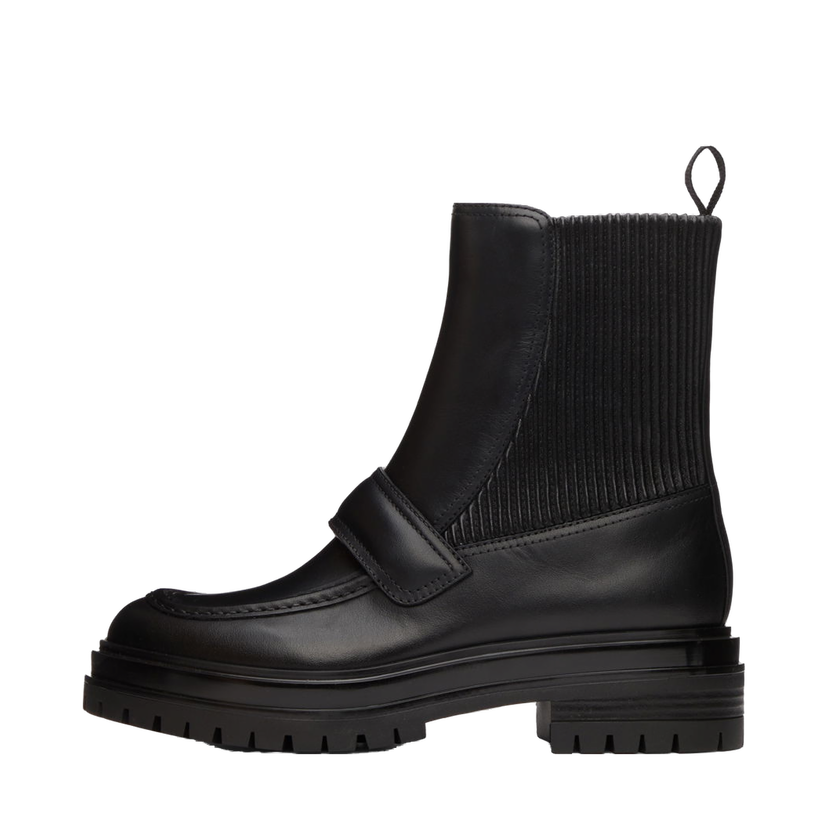 Sneakers og sko Gianvito Rossi Berck Leather Boots Sort | G73261.20GOM.CEO