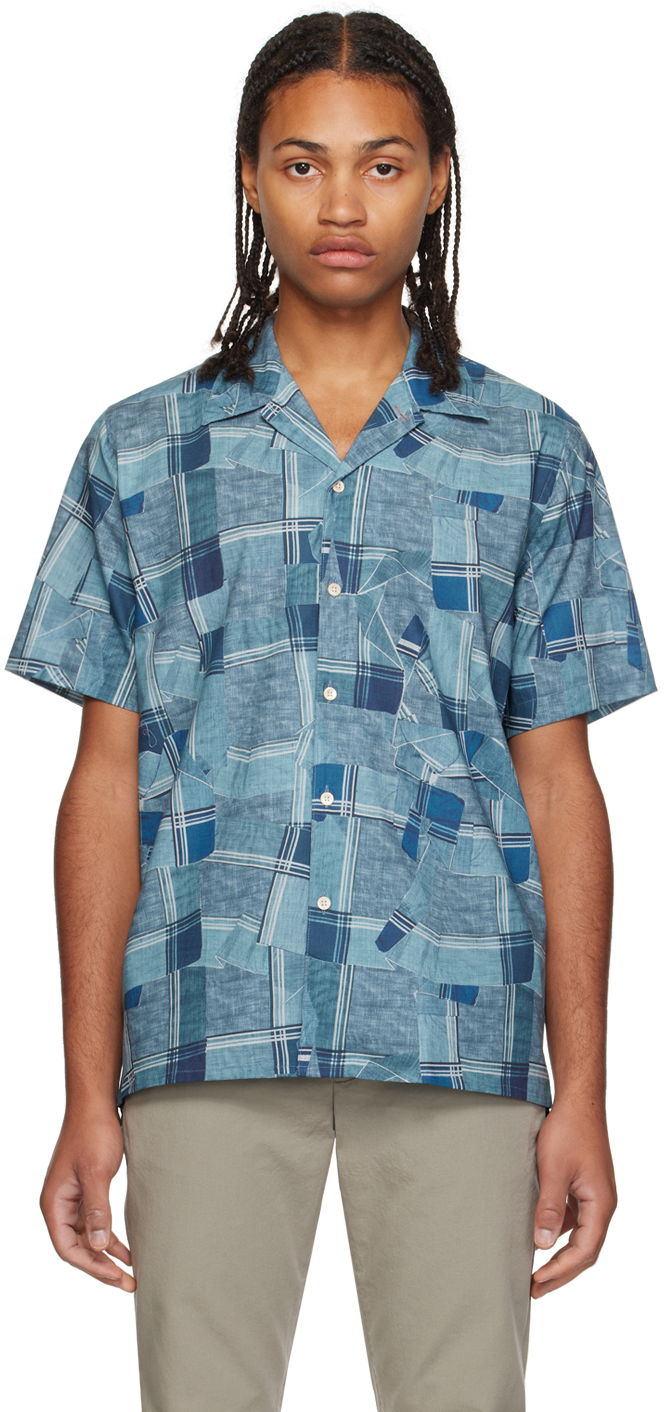 Skjorte Paul Smith PS Paul Smith Scarf Collection Shirt Blå | M2R-695U-L21835