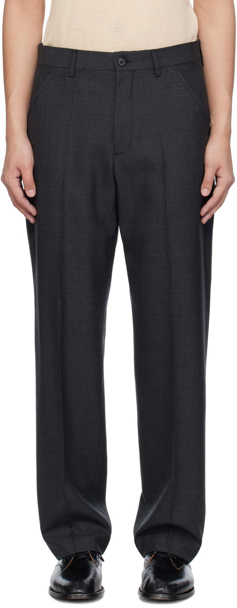 Bukser OUR LEGACY OUR LEGACY Chino 22 Trousers Grå | M2254CP