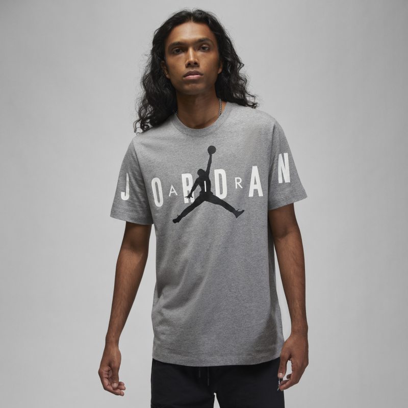 T-shirt Jordan Air Stretch Graphic Tee Grå | DV1445-091, 0
