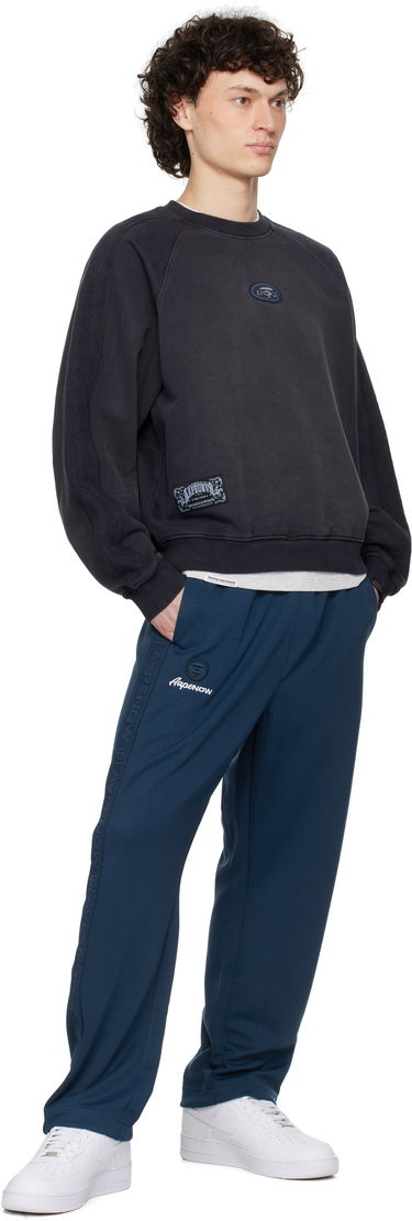 Sweater AAPE by A Bathing Ape AAPE by A Bathing Ape Main Crewneck Sweatshirt Sort | AAPSWMC320XXNBKL, 3