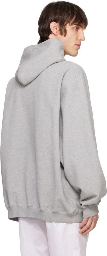 Sweatshirt VETEMENTS Vetements Runway 'You're A Towel' Oversized Hoodie Grå | UA66HD680G, 2