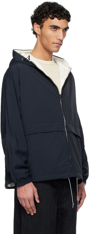 Vindjakke NANAMICA nanamica Hooded Reversible Jacket Mørkeblå | S25SA002U, 1