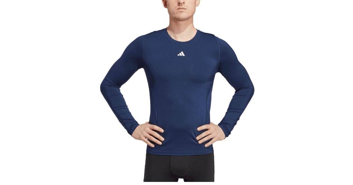 T-shirt adidas Performance Techfit Mørkeblå | ib1230, 1