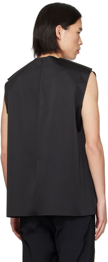 Vest We11done We11done Embossed Pocket Tank Top Sort | WD-BL1-24-122-M-BK, 2