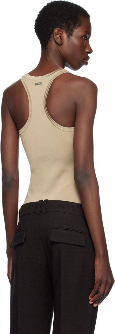 Tanktop FERRAGAMO Ferragamo Knitted Bodysuit Beige | 783140, 2