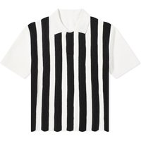 Polo skjorte Jacquemus Ola Stripe Knit Hvid | 23H236KN272-2320-090, 1