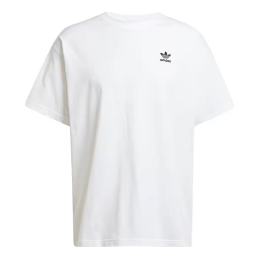 T-shirt adidas Originals Essentials Trefoil Oversized T-Shirt Hvid | JD0373