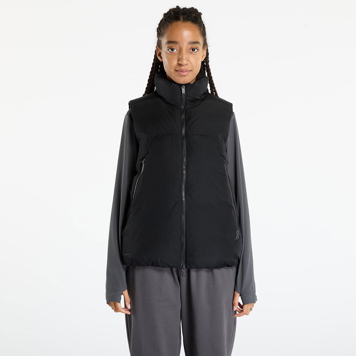 Vest On Running All-Day Puffer Vest Sort | 1WF30490553 W, 0