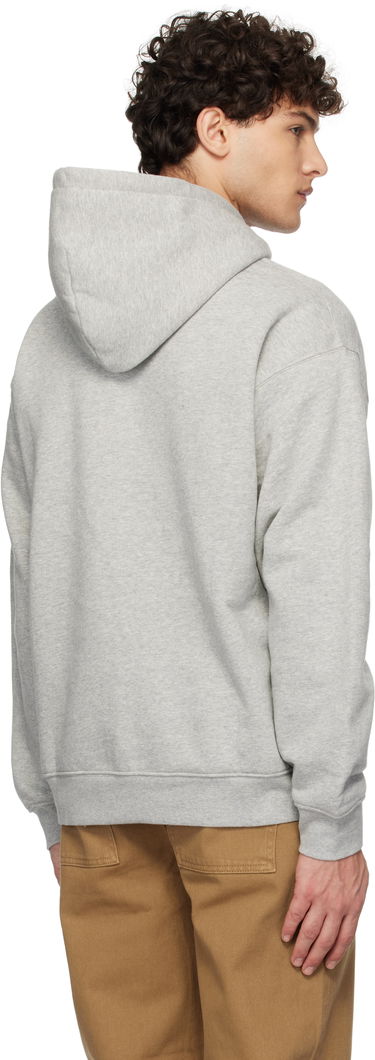 Sweatshirt Dime Cursive Logo Fleece Hoodie Grå | DIMEHO2449GRY, 2