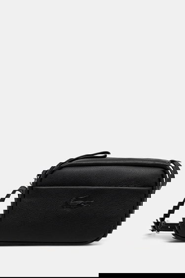 Håndtaske Lacoste Lacoste Leather Crossbody Bag Sort | NF4506IE, 0