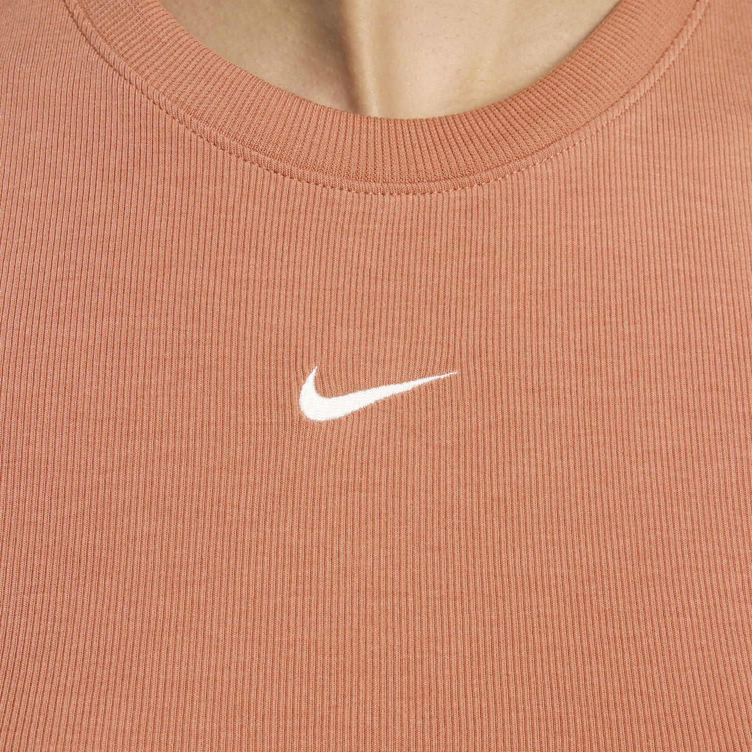 Tanktop Nike Sportswear Chill Knit Brun | FB8279-212, 1