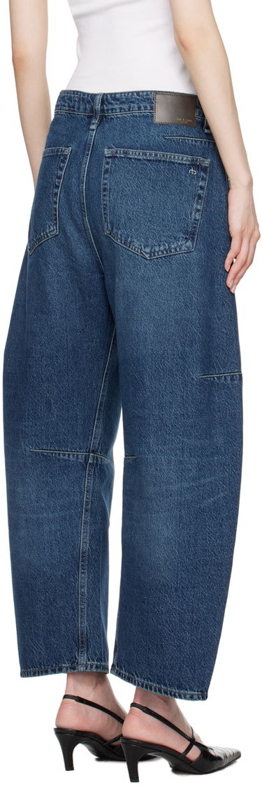 Jeans rag & bone Barrel Leg Jeans Blå | WDD24P2994AZTE, 2