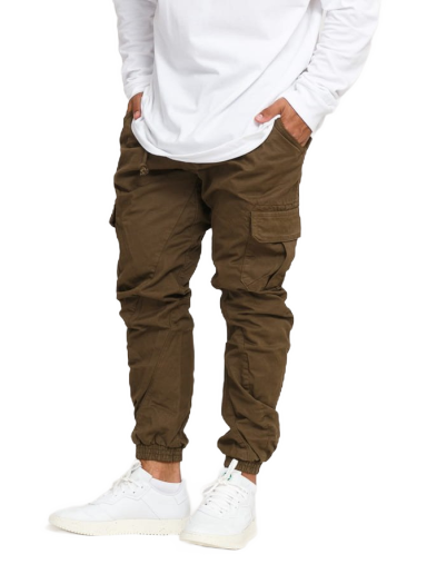 Cargo bukser Urban Classics Cargo Jogging Pants Brun | TB1268 brown