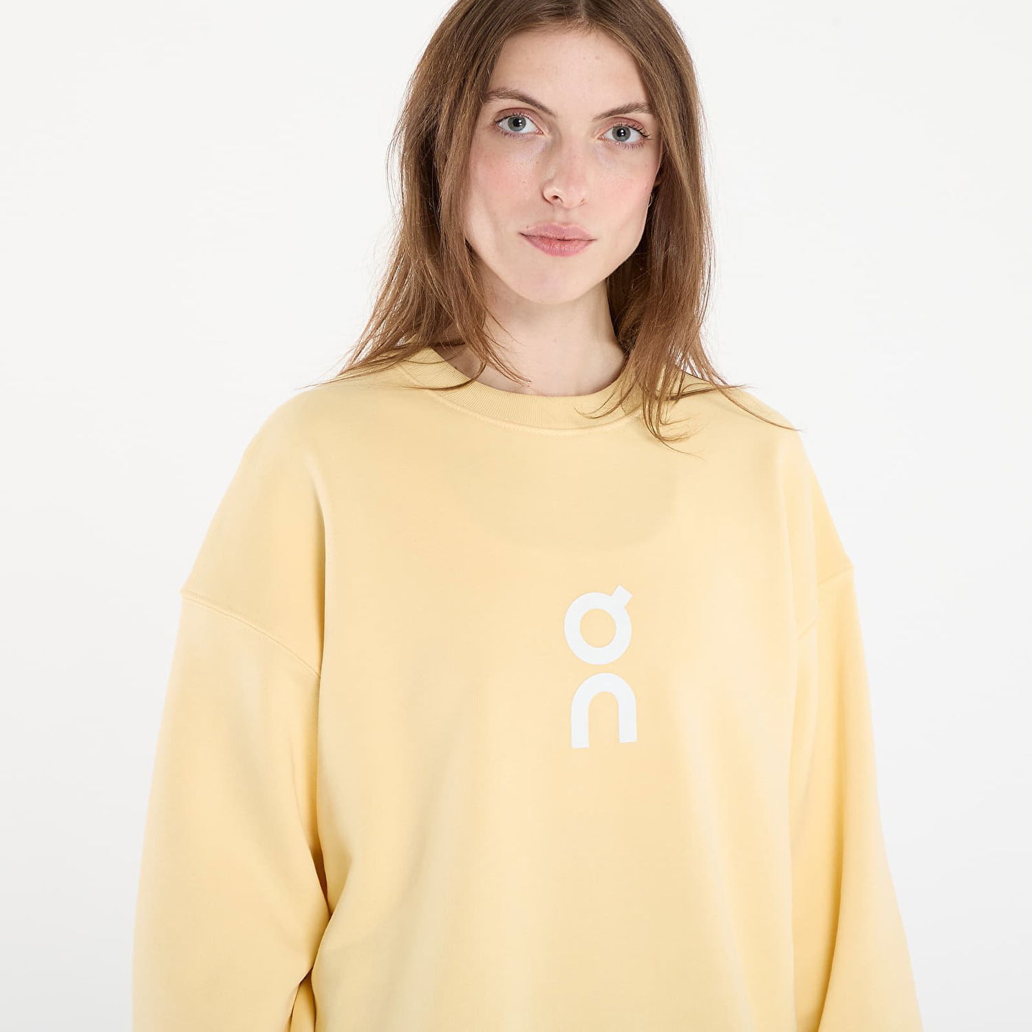 Sweatshirt On Running Club Crew Sweatshirt M Gul | 1WE10473537, 0