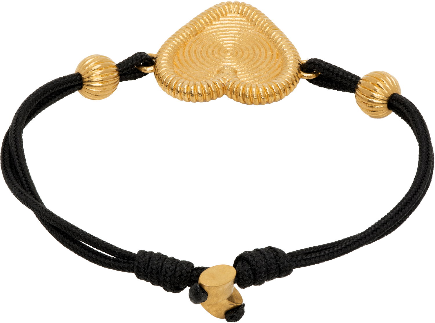 Armbånd Valentino Valentino Garavani Fil Perdu Gold-Tone Heart Cord Bracelet Metalisk | 6W0J0Z58CHY, 1