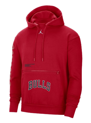 Sweatshirt Jordan Chicago Bulls Courtside Statement Edition Jordan NBA Fleece Pullover Hoodie Rød | DR6999-657