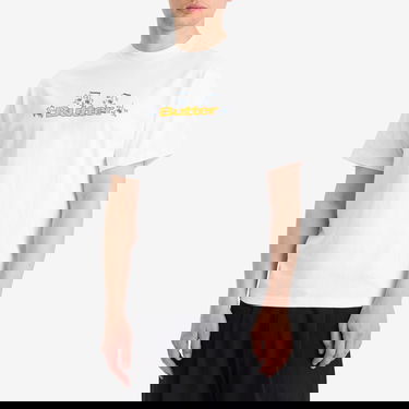 T-shirt Butter Goods Tempo Logo Graphic T-Shirt Hvid | BG252100-WHT, 2