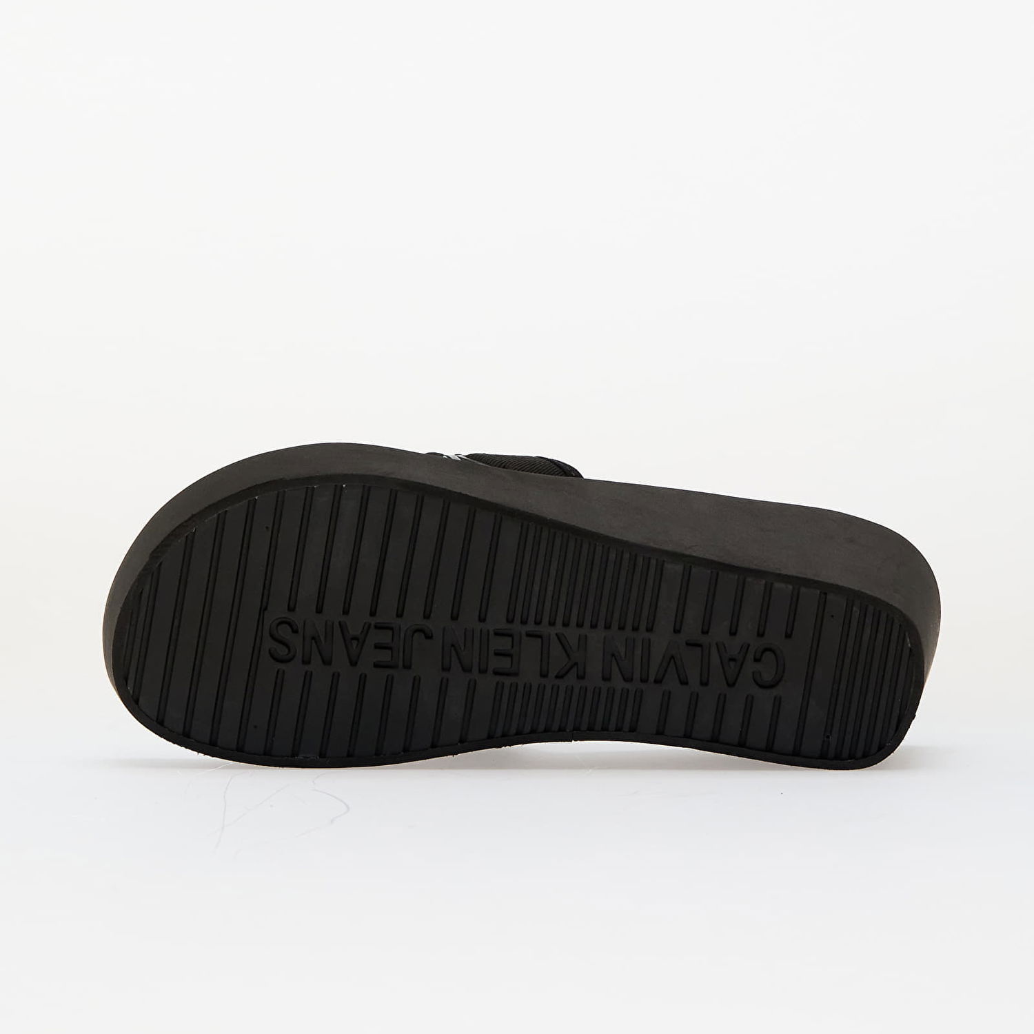 Sneakers og sko CALVIN KLEIN Jeans Beach Wedge Slide Ca Black Sort | YW0YW01725 0GJ, 1