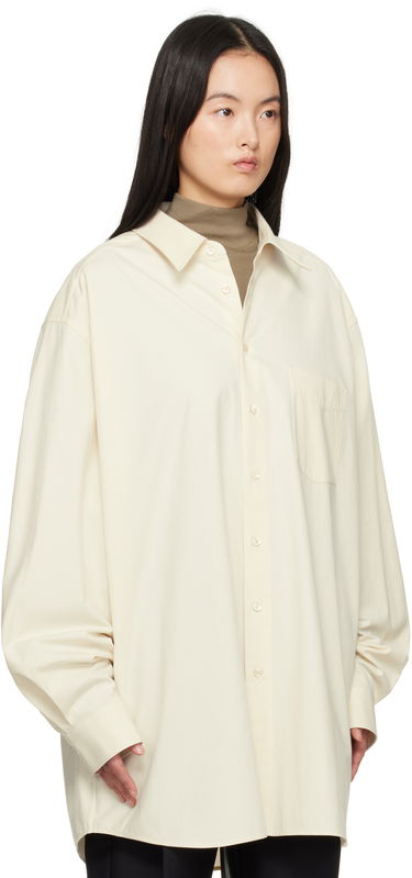 Skjorte Maison Margiela Maison Margiela Oversized Shirt Hvid | S51DT0017 S54352, 1