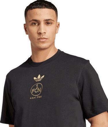 T-shirt adidas Originals 1. FC Nürnberg 125th Anniversary T-Shirt Sort | 6fcnjf0608, 3