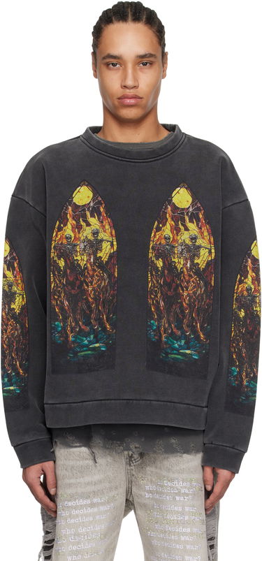 Sweater Who Decides War Who Decides War Anvil Crewneck Sweater Sort | 1110010030SS25, 0