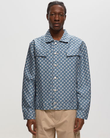 Jakke MISBHV Jacquard Monogram Canvas Trucker Jacket Blå | 230M401, 1