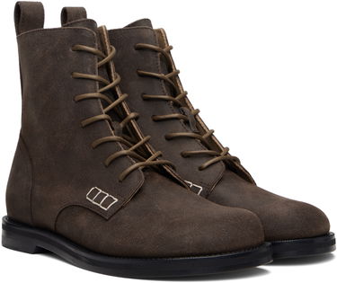 Sneakers og sko JW Anderson JW Anderson Loafer Lace-Up Boots Brun | BT0108-LA0319, 3