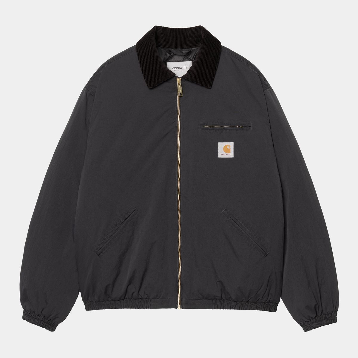 Jakke Carhartt WIP Reggie Jacket stone washed Sort | A252003_9, 0
