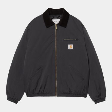 Jakke Carhartt WIP Reggie Jacket stone washed Sort | A252003_9, 0