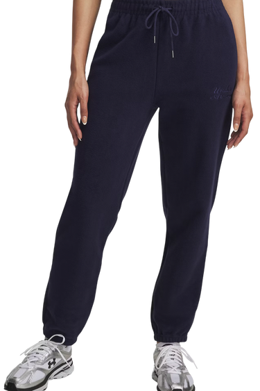 Joggingbukser Under Armour Icon Terry Varsity Jogger Mørkeblå | 6004858-410, 0
