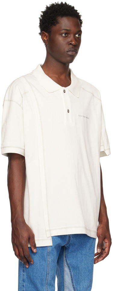 Polo skjorte Feng Chen Wang Feng Chen Wang Embroidered Polo Hvid | FUS15PL03, 1