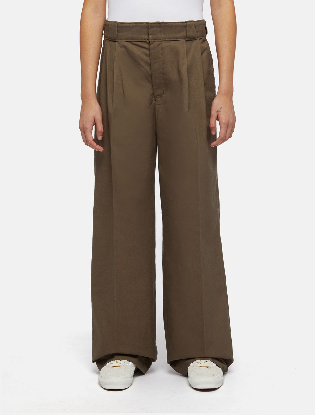 Bukser Dickies Pleated Multi-Pocket Work Trousers Brun | 0A863M, 0