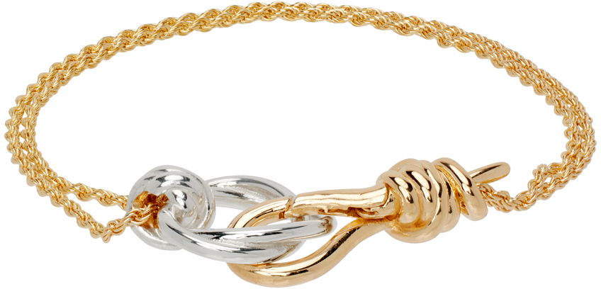 Armbånd Bottega Veneta Knot Bracelet Metalisk | 795803 V507D, 1