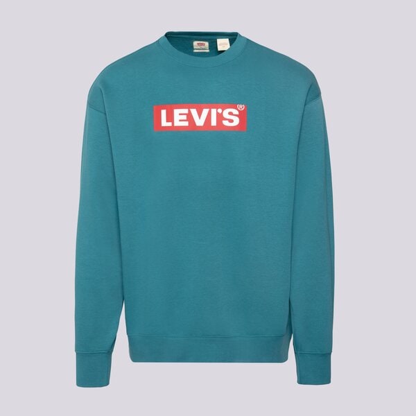 Sweatshirt Levi's Relaxd Graphic Crew Turkis | 38712-0208, 0