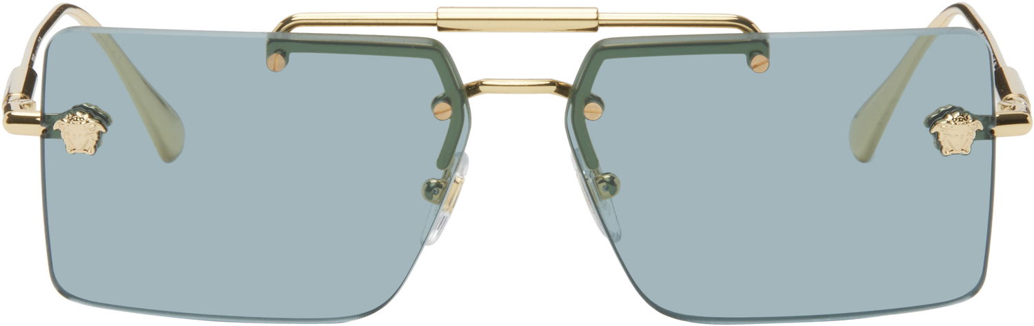Solbriller Versace Versace Medusa Glam Sunglasses Metalisk | 0VE2245 10028060 8056262296523, 0