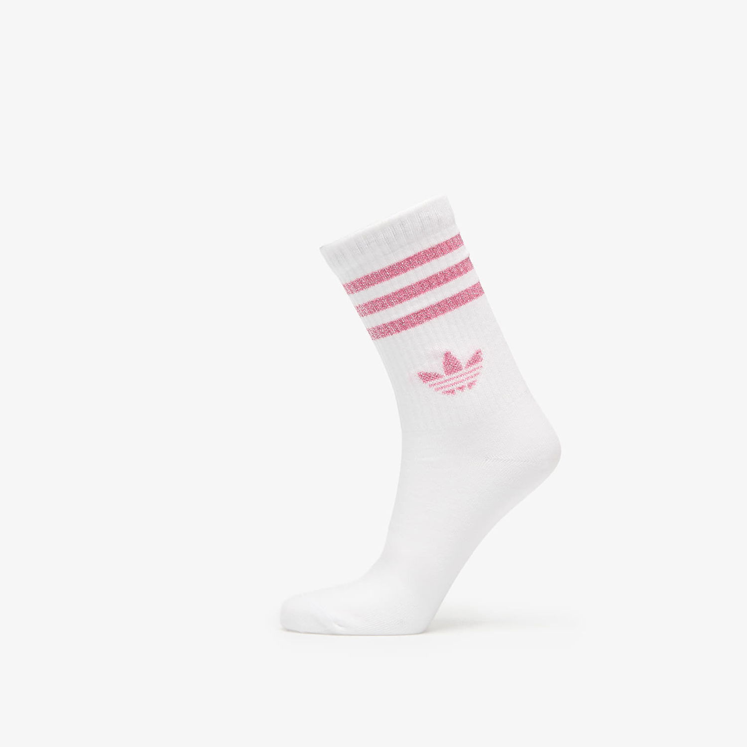 Sokker adidas Performance Glitter Crew Socks 2 Pairs Lyserød | JX5205, 1