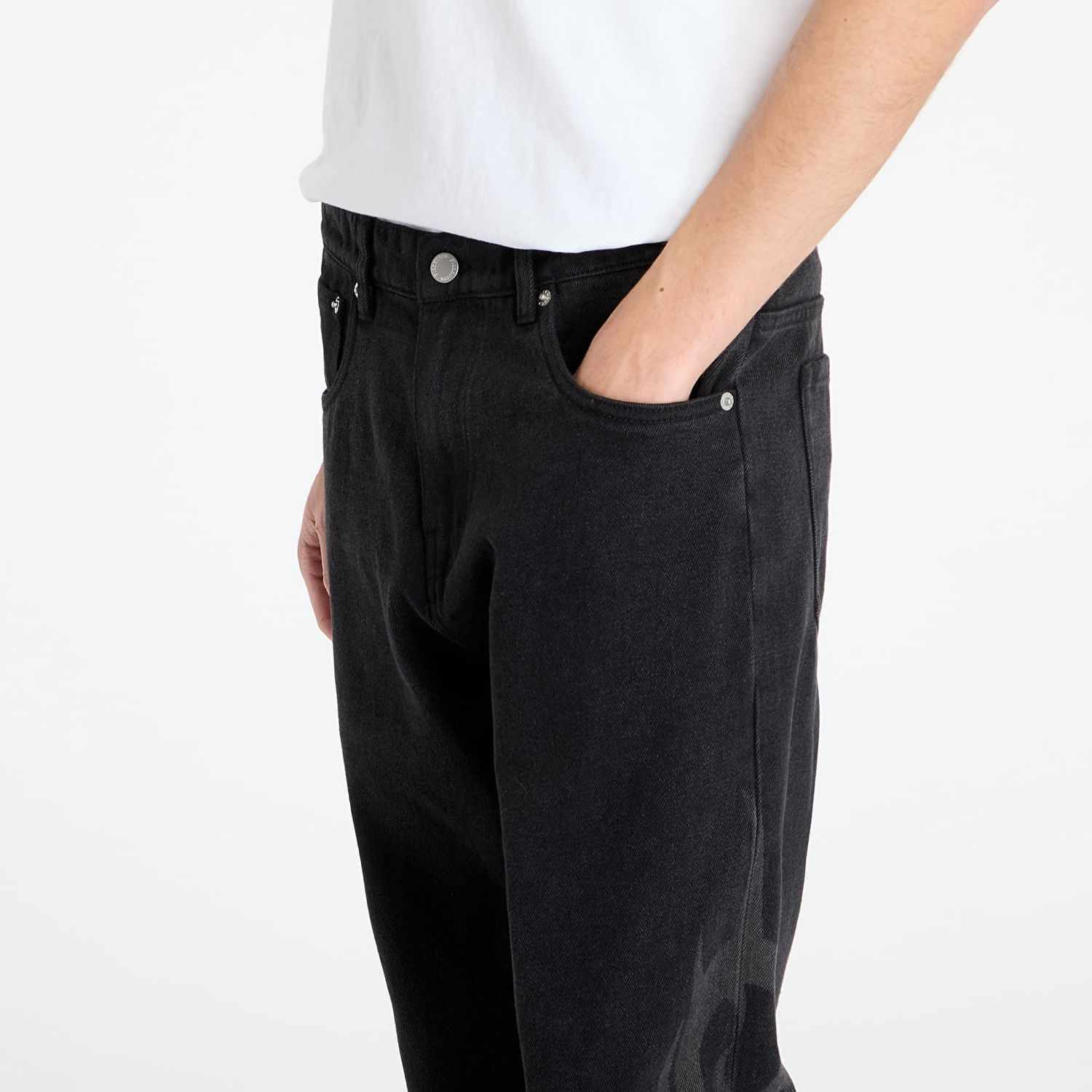 Jeans Pleasures PLEASURES x Slipknot 5 Pocket Pants Sort | P25SK008 BLACK, 1