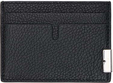 Tegnebog Burberry Black B Cut Card Holder Sort | 8083754, 0